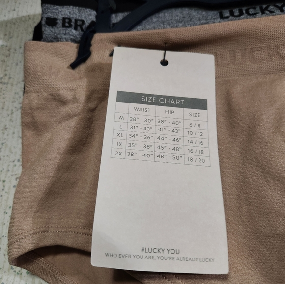 Lucky Brand Hi-Waist Panties Shapewear 3pc Tagless Seamless Women’s 1X MSRP $72 - Picture 5 of 8
